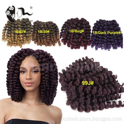 Wholesales products alibaba high quality 2x jumpy wand curl Bounce twist braid